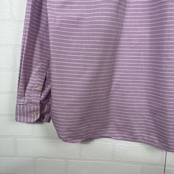 Duluth Trading Co Women’s Shirt size L Button Down Long sleeve Lavendar - Picture 9 of 14